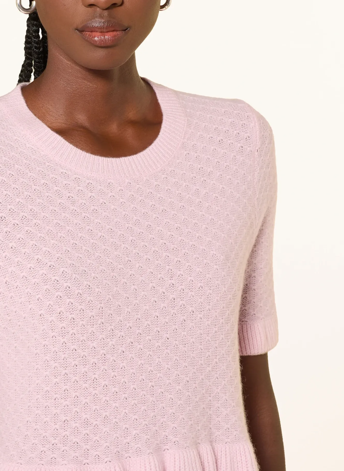 Strickshirt mit Cashmere