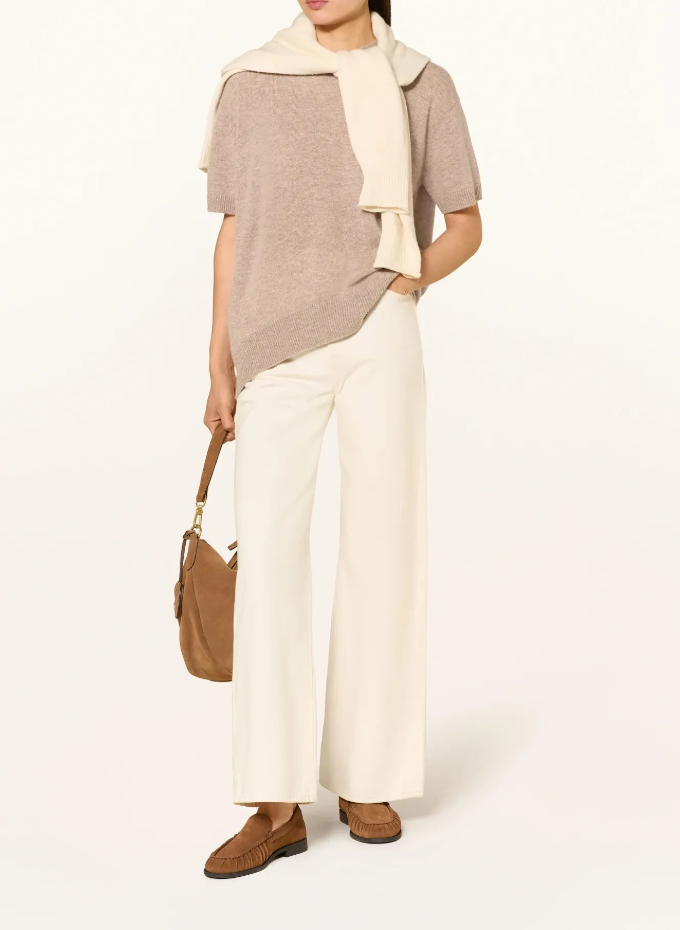 Strickshirt mit Cashmere