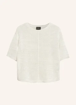 Strickshirt mit Glitzergarn
