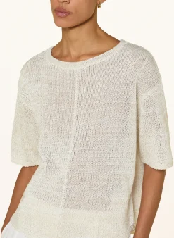 Strickshirt mit Glitzergarn