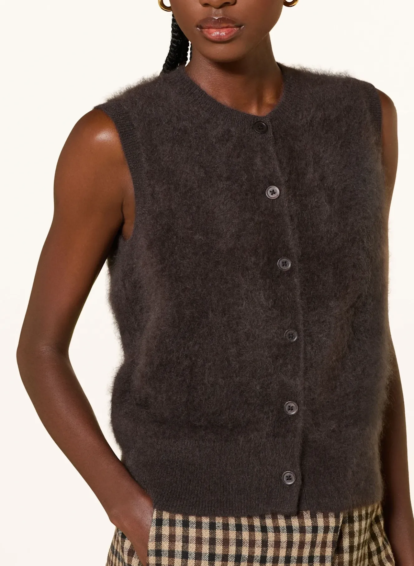 Strickweste aus Cashmere