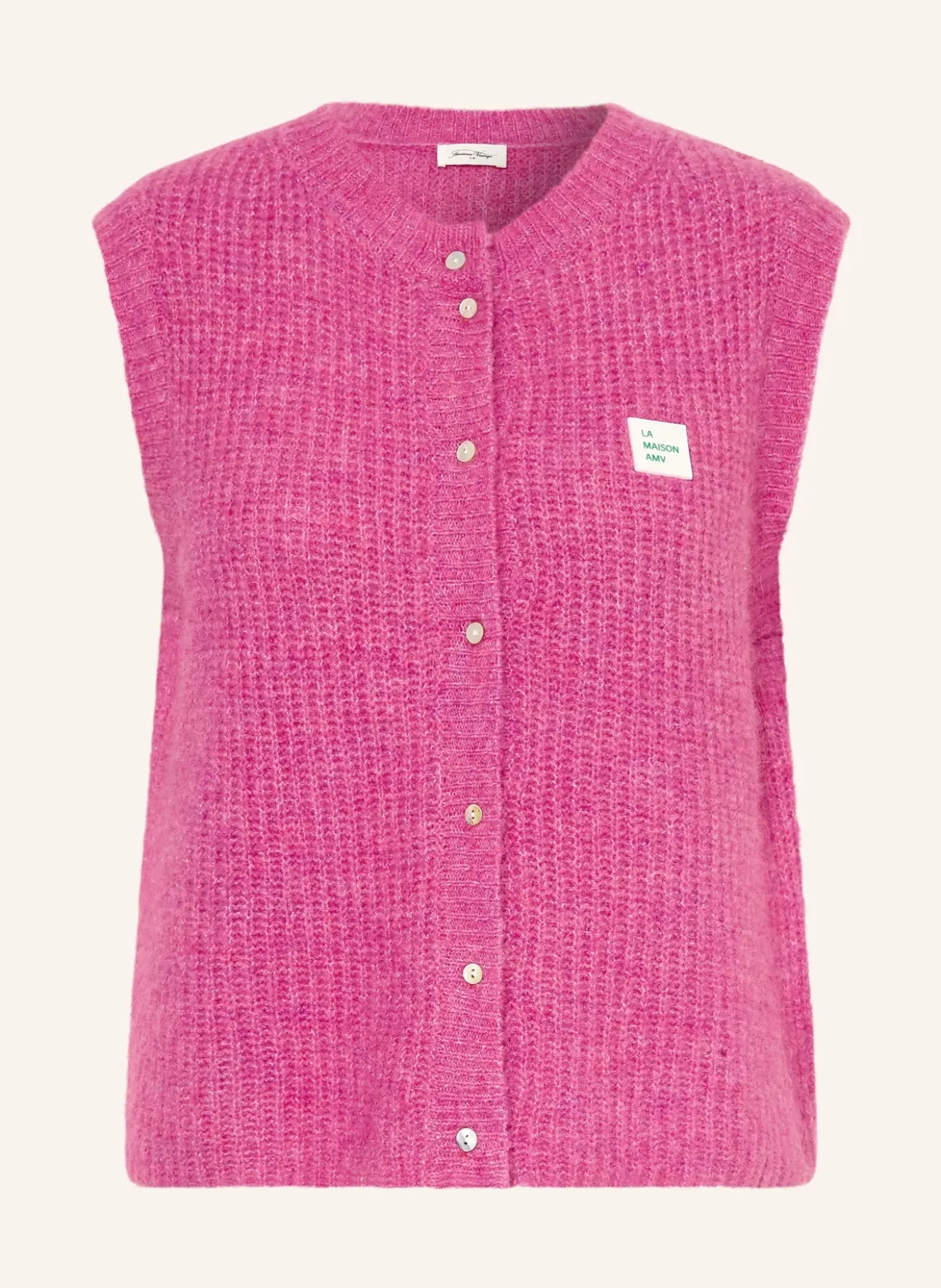 Strickweste mit Alpaka