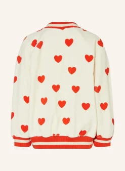 Sweatjacke aus Samt