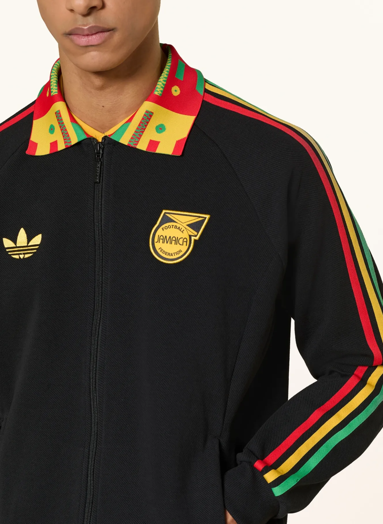Sweatjacke JAMAIKA X BOB MARLEY ANTHEM AUSWÄRTS