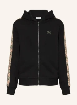 Sweatjacke mit Galonstreifen