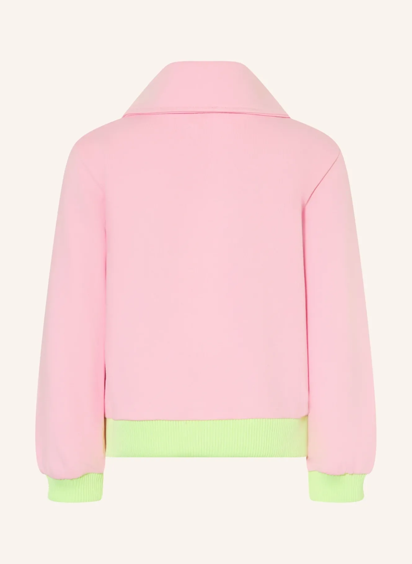 Sweatjacke mit Pailletten