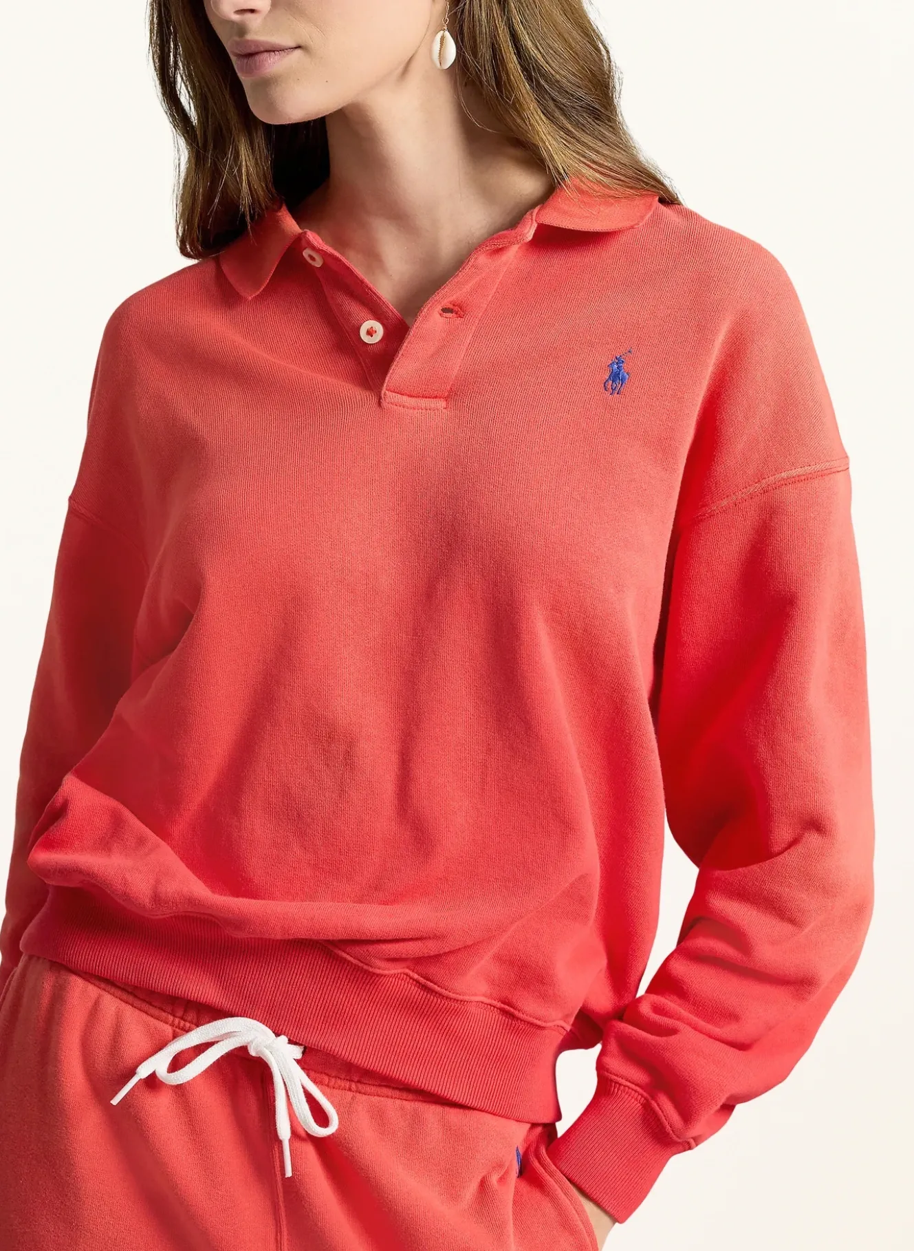 Sweat-Poloshirt