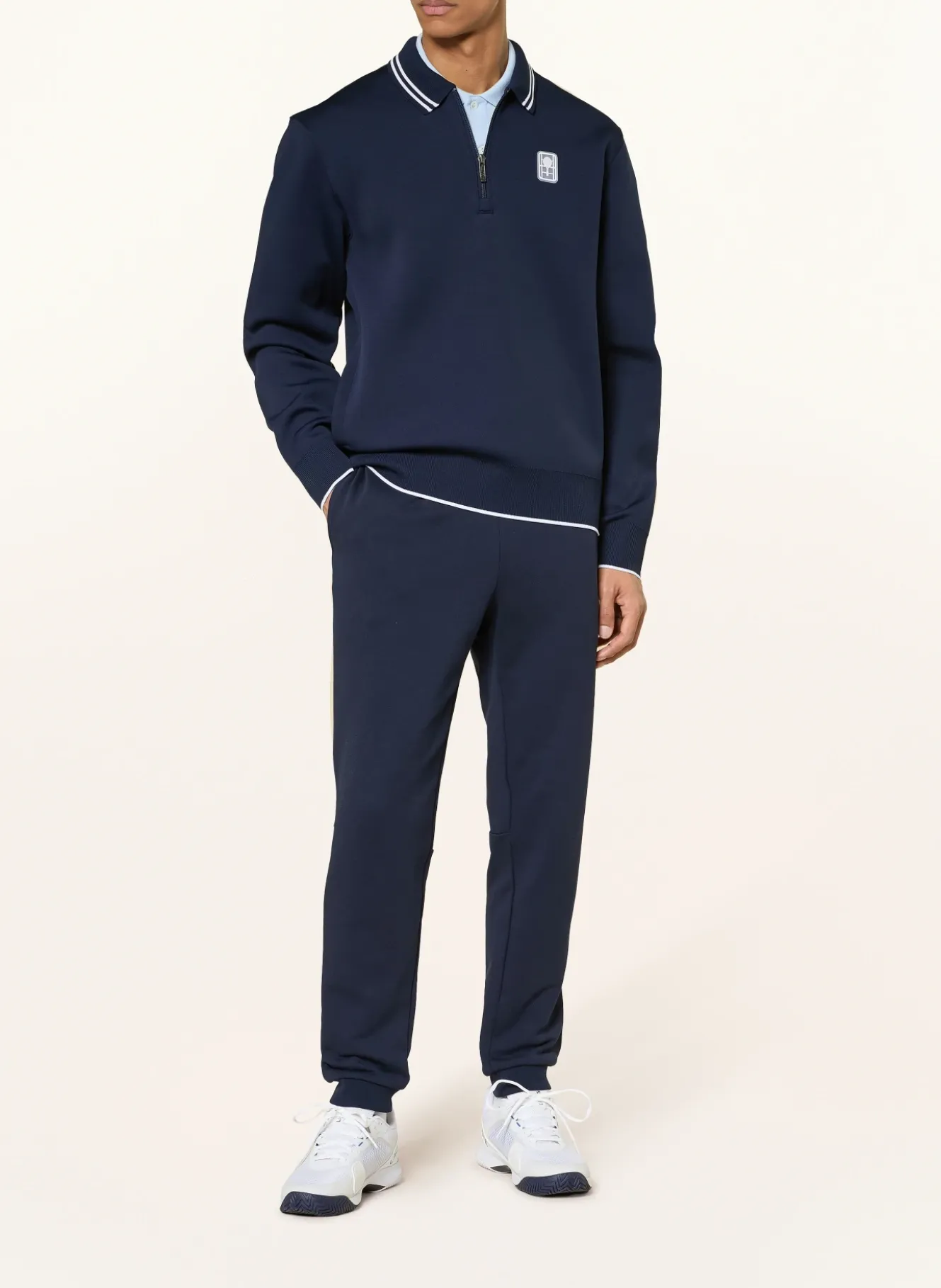 Sweat-Poloshirt