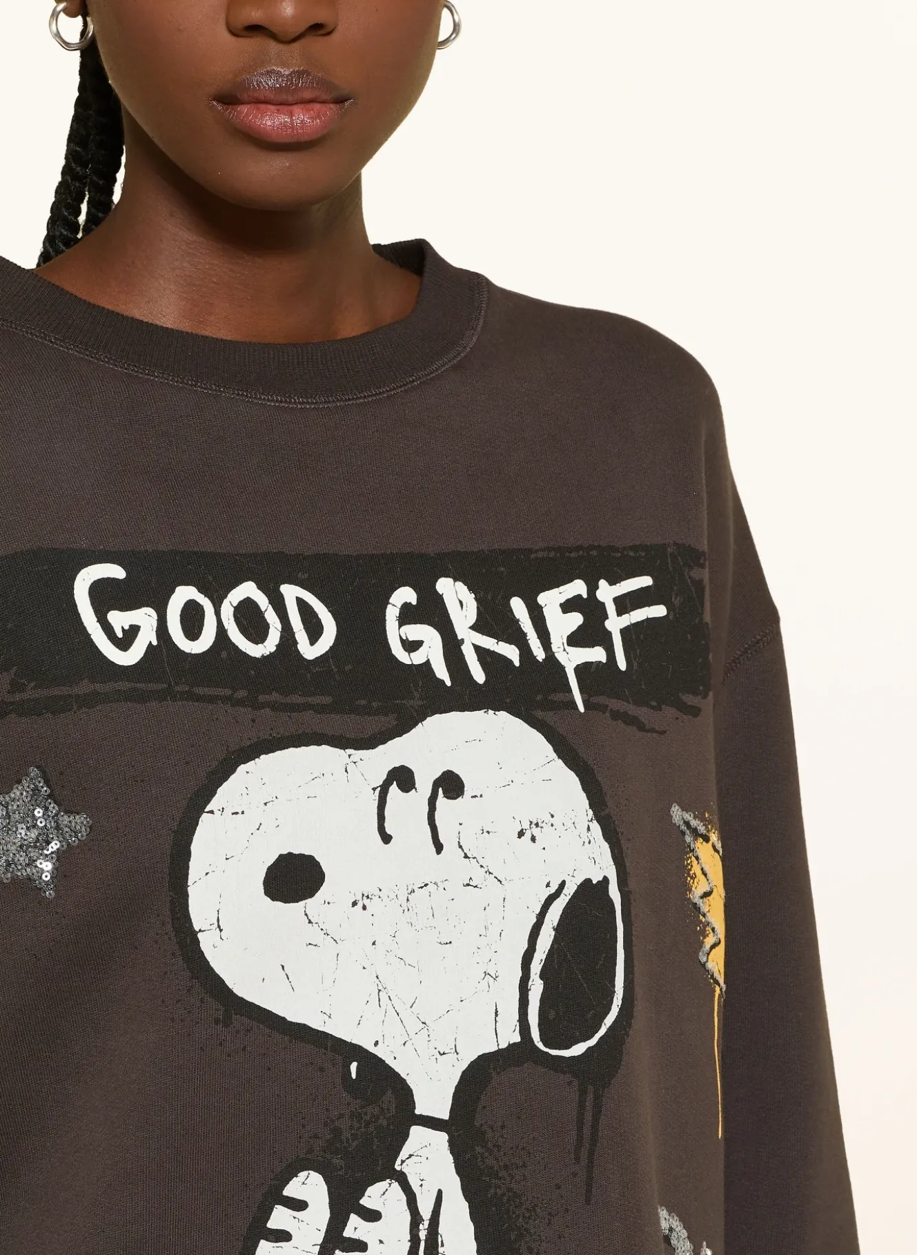 Sweatshirt mit Pailletten