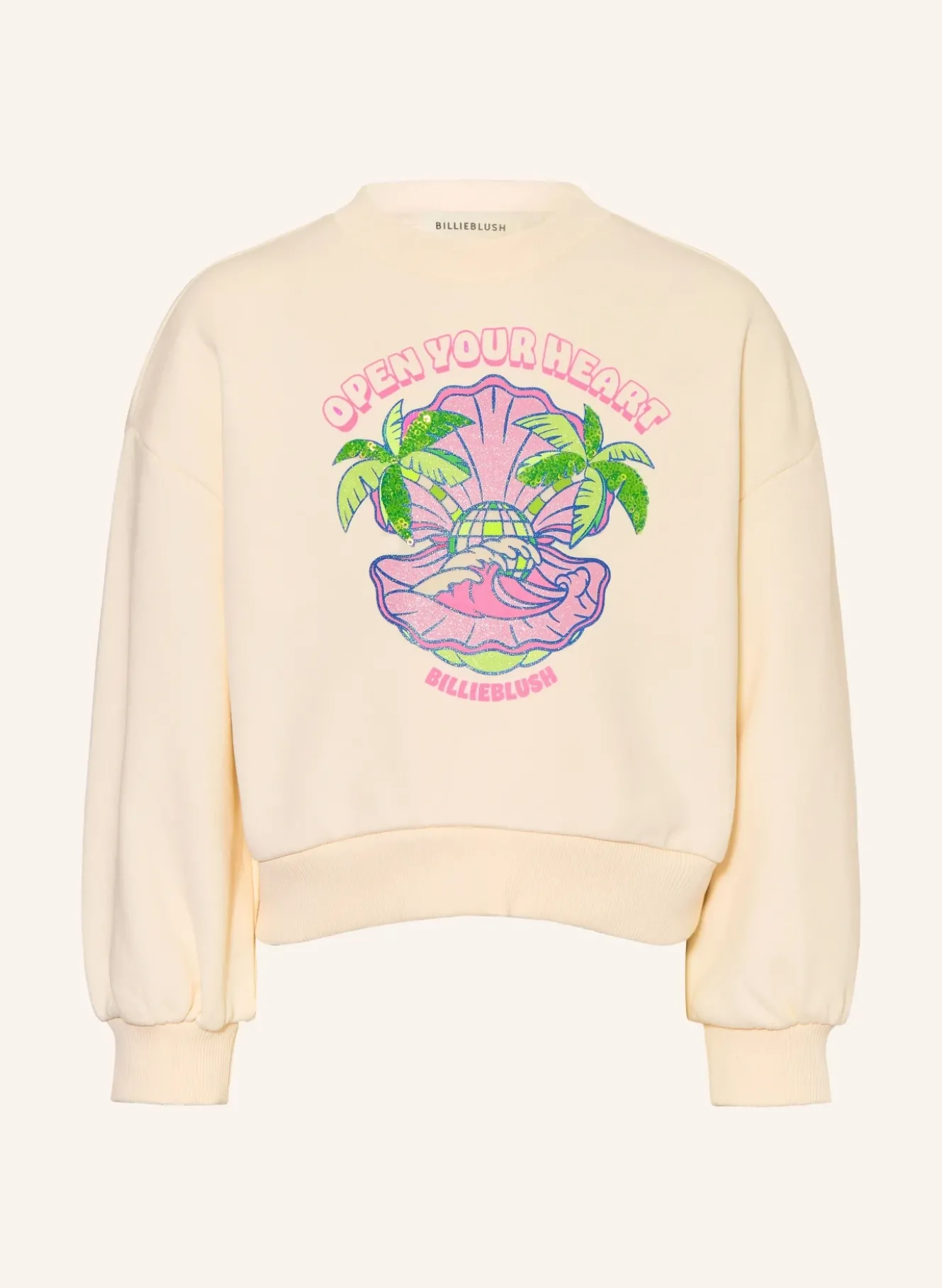 Sweatshirt mit Pailletten