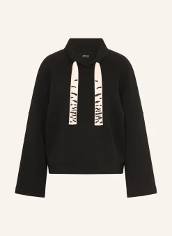 Sweatshirt mit Schmucksteinen