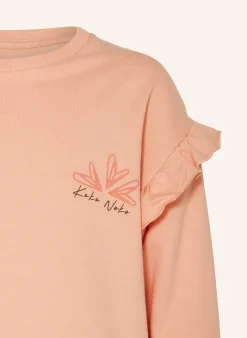 Sweatshirt mit Volants