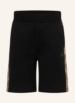 Sweatshorts mit Galonstreifen