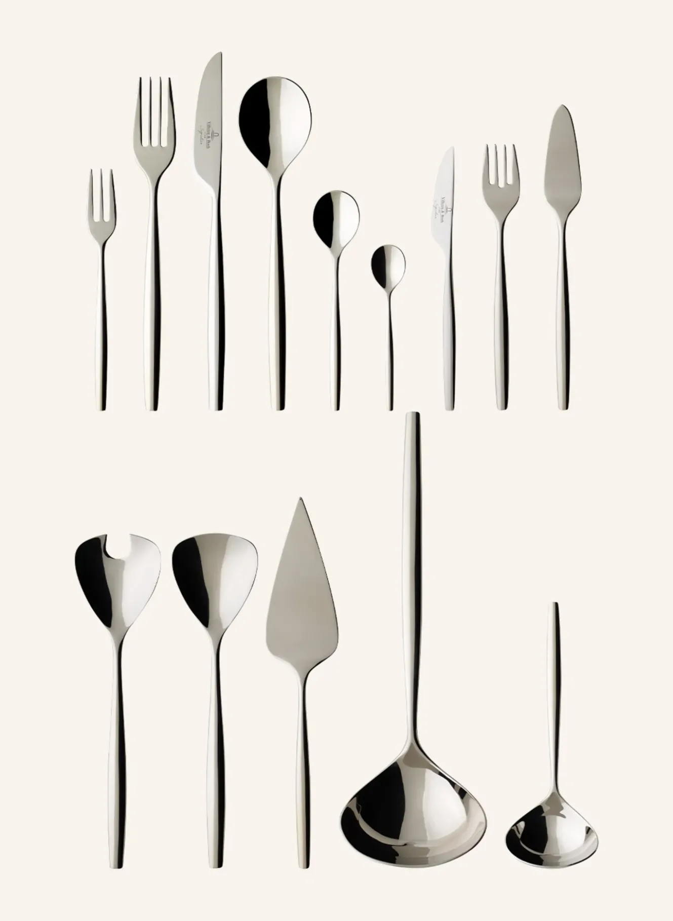 Tafelbesteck 113tlg. Lunch METROCHIC
