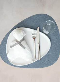 Tischset CURVE L aus Leder