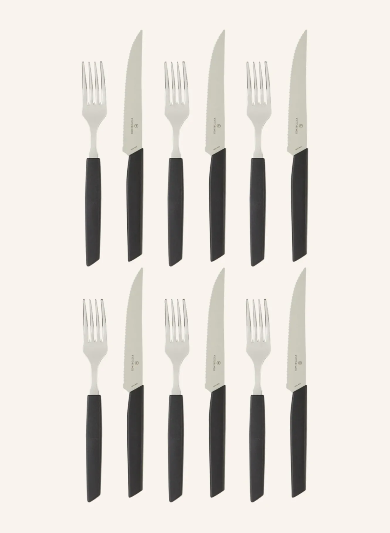 12-tlg. Besteck-Set SWISS MODERN