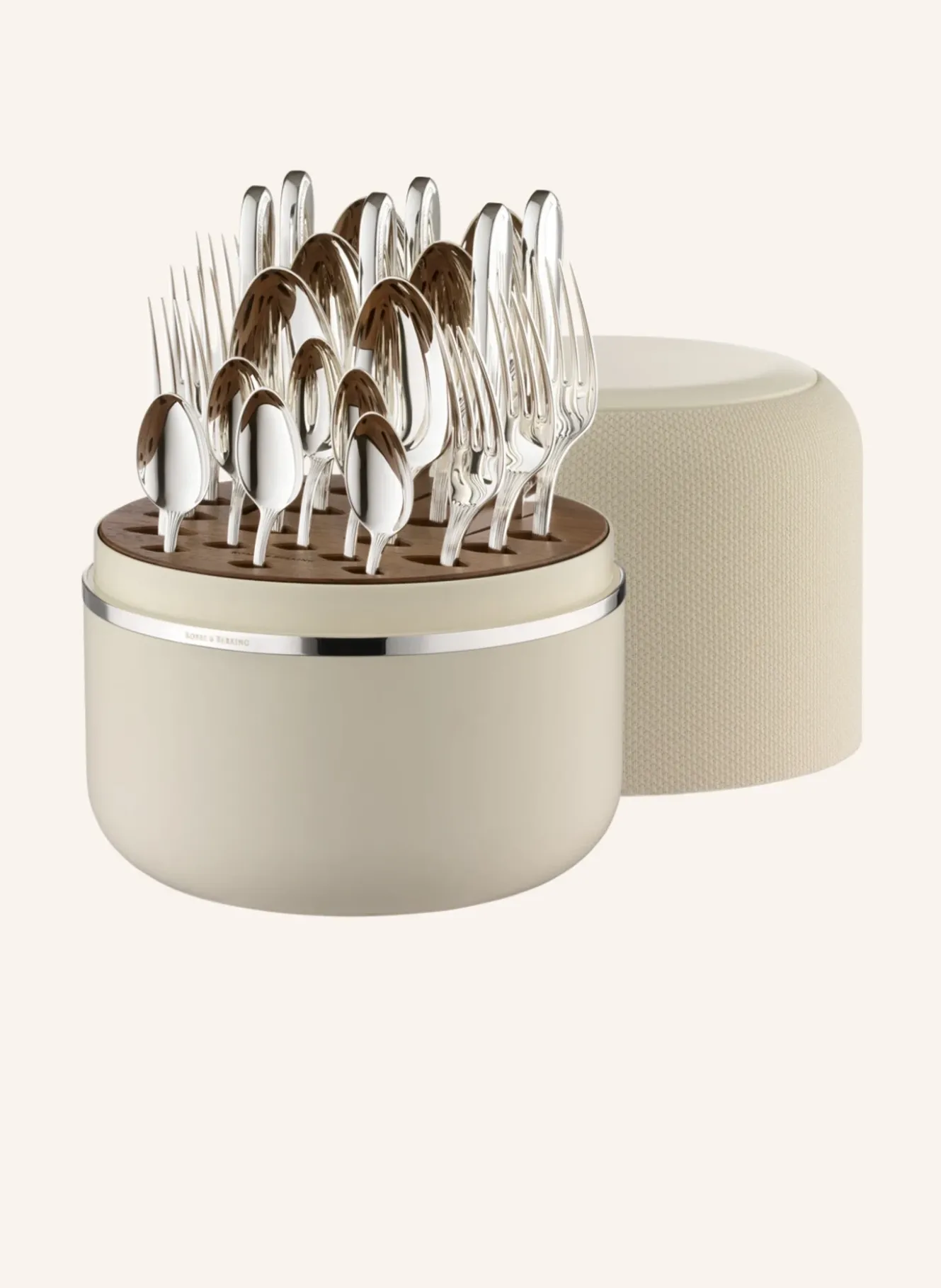 24-tlg. Besteckset THE BOX CREME BELVEDERE