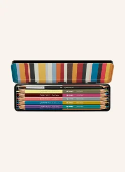 13.-tlg. Set PAUL SMITH: Aquarellstifte und Pinsel