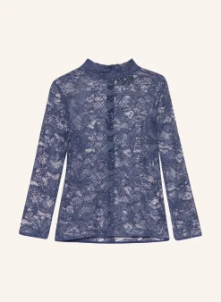 Trachtenbluse LINA aus Spitze mit 3/4-Arm