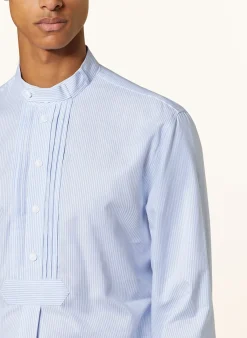 Trachtenhemd Comfort Fit mit Stehkragen