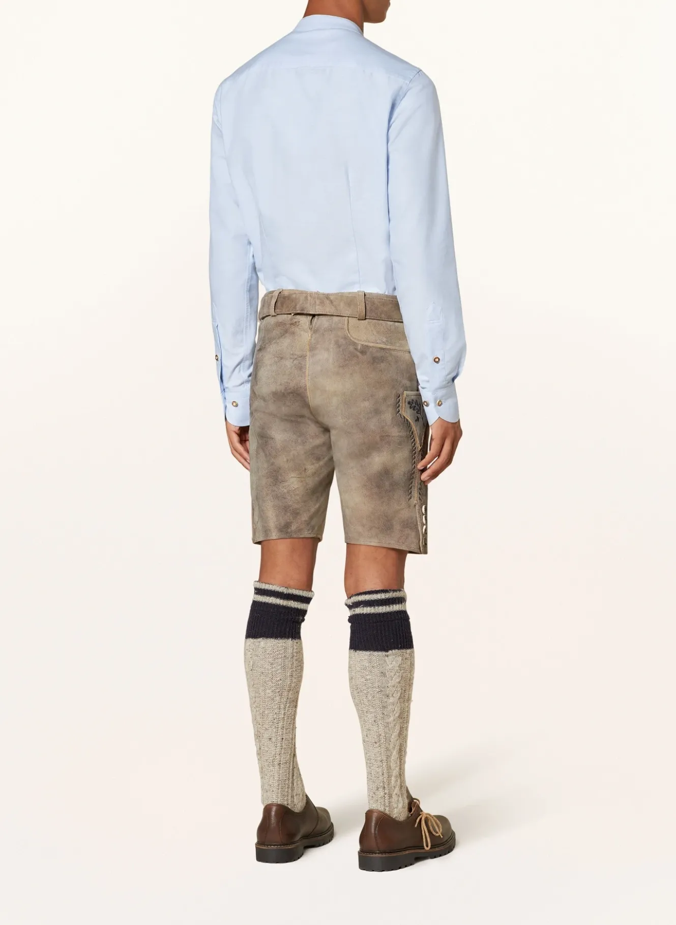Trachtenhemd FIPS Slim Fit mit Stehkragen