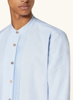 Trachtenhemd FIPS Slim Fit mit Stehkragen