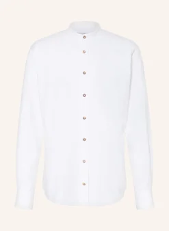 Trachtenhemd HANSI Slim Fit mit Stehkragen