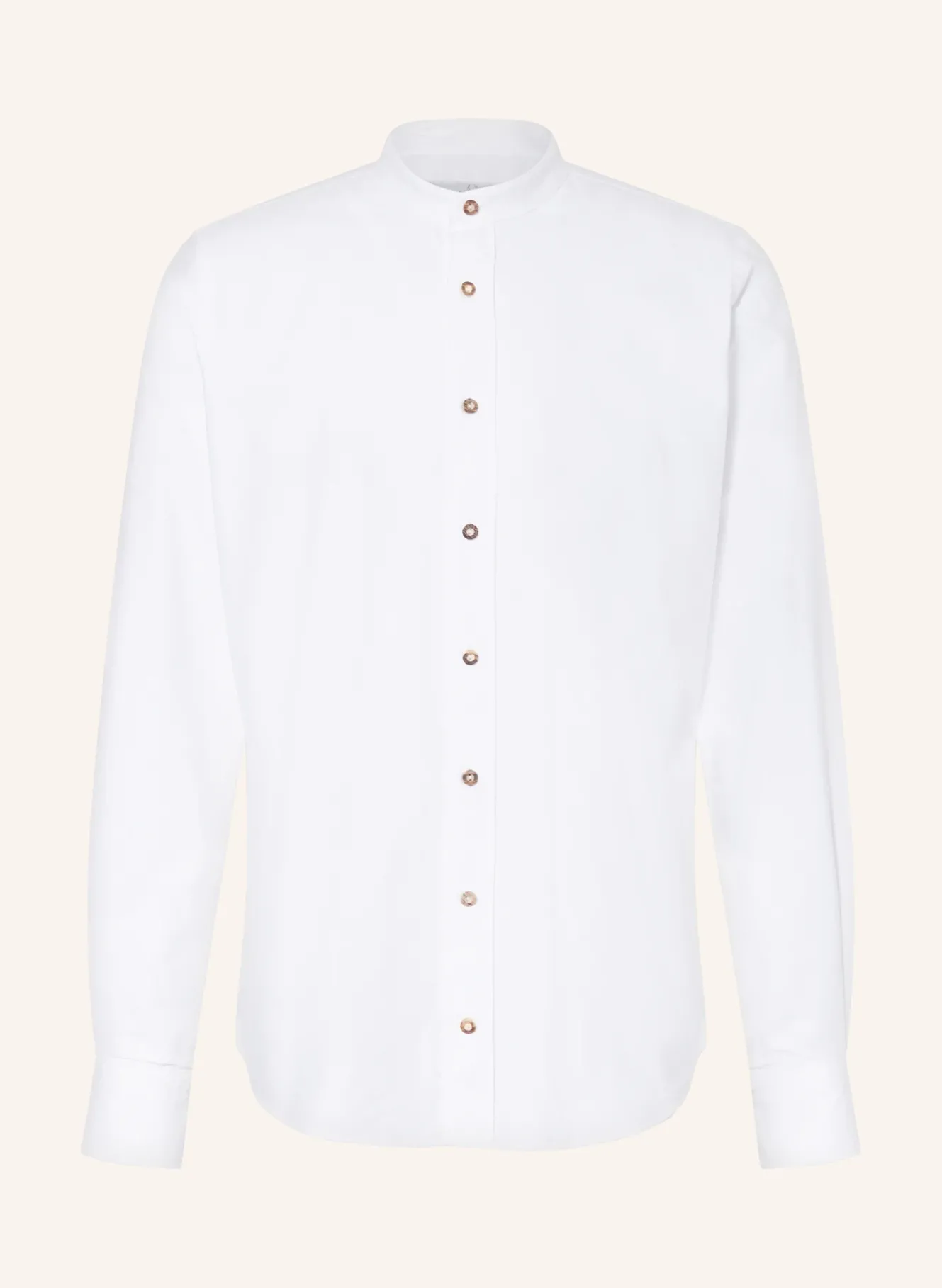 Trachtenhemd HANSI Slim Fit mit Stehkragen