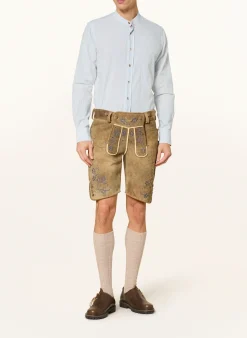Trachtenhemd HANSI Slim Fit mit Stehkragen