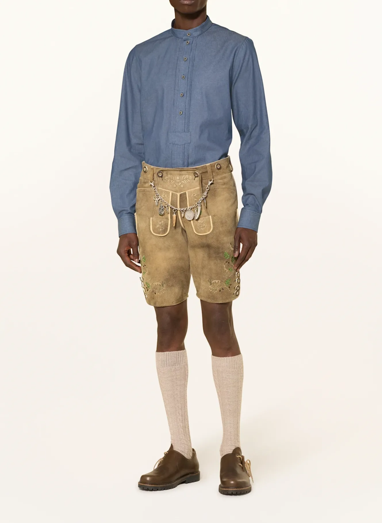 Trachtenhemd KOPEKE Extra Slim Fit mit Stehkragen