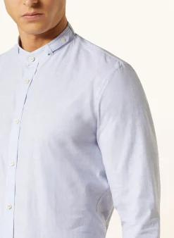 Trachtenhemd LENZ Slim Fit mit Stehkragen
