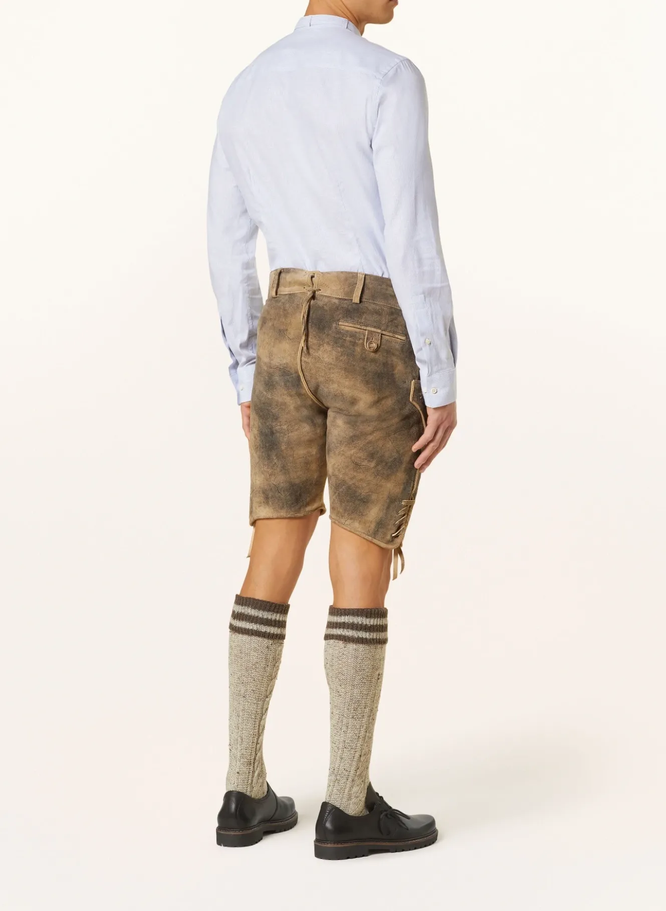 Trachtenhemd LENZ Slim Fit mit Stehkragen