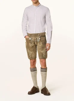 Trachtenhemd LENZ Slim Fit mit Stehkragen