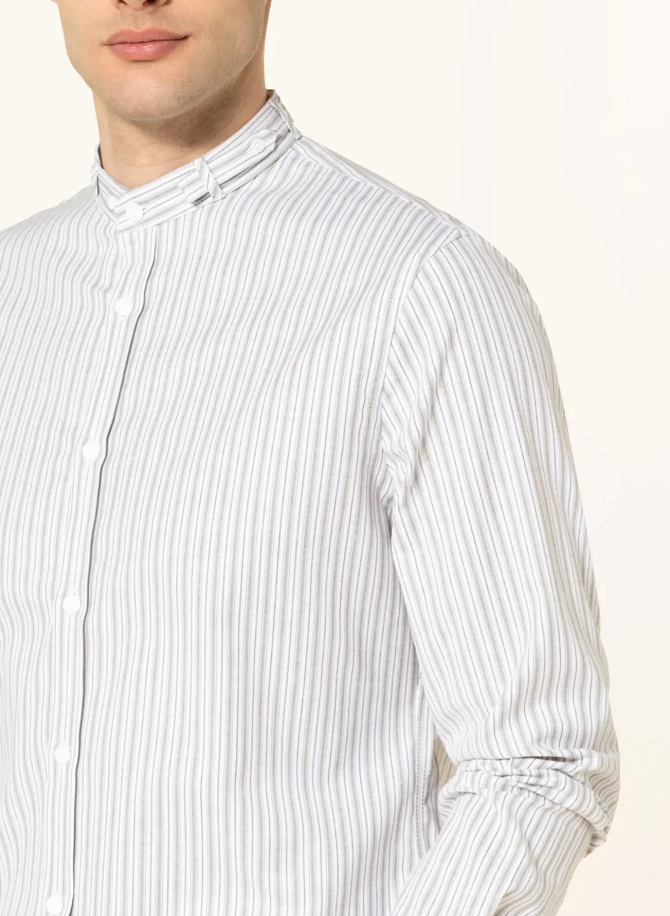 Trachtenhemd LENZ Slim Fit mit Stehkragen