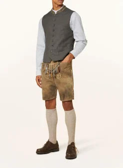 Trachtenhemd Regular Fit mit Stehkragen