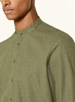 Trachtenhemd Slim Fit mit Stehkragen