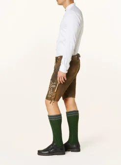 Trachten-Lederhose HIRSCHRUF