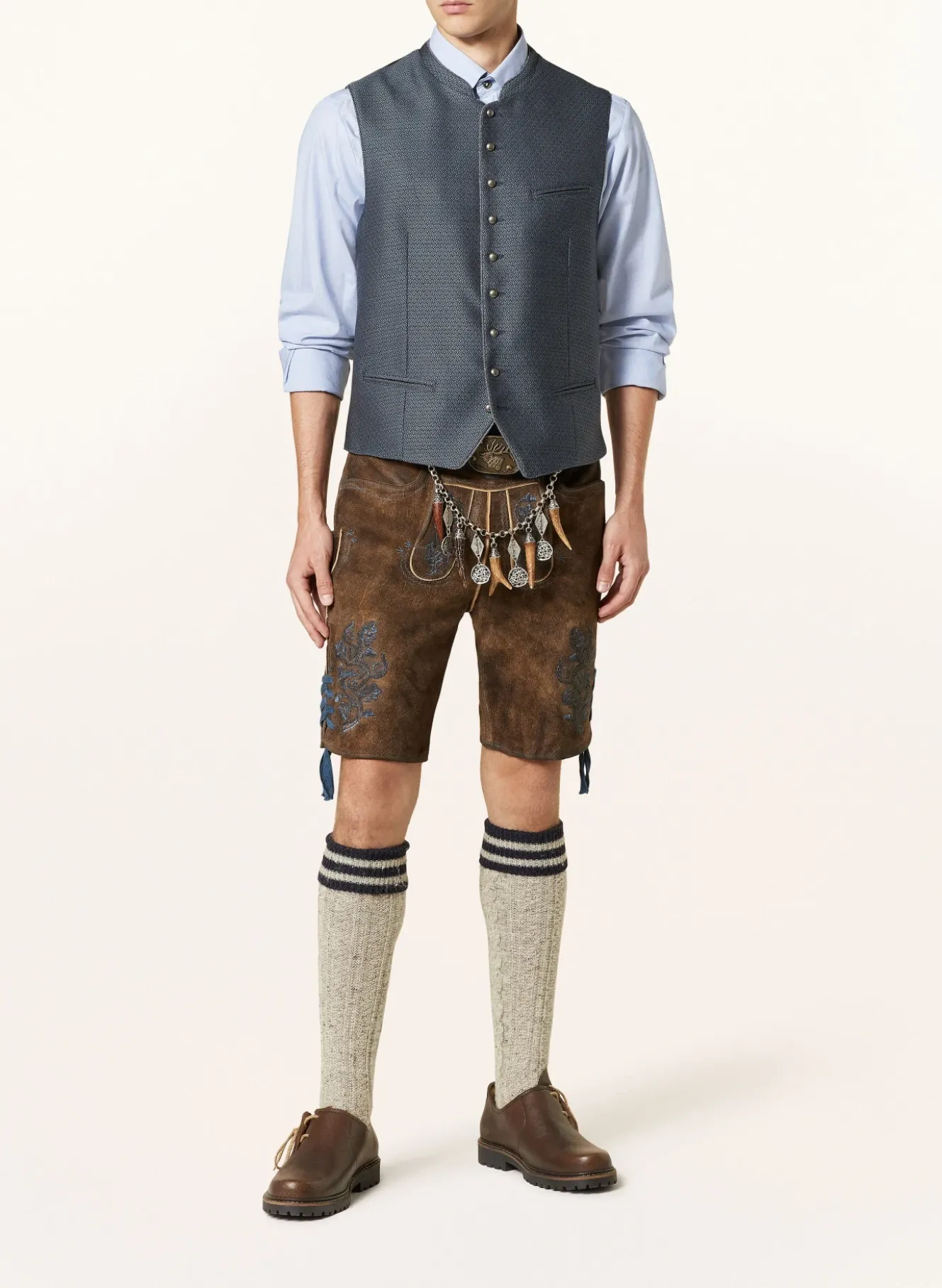 Trachtenweste Slim Fit