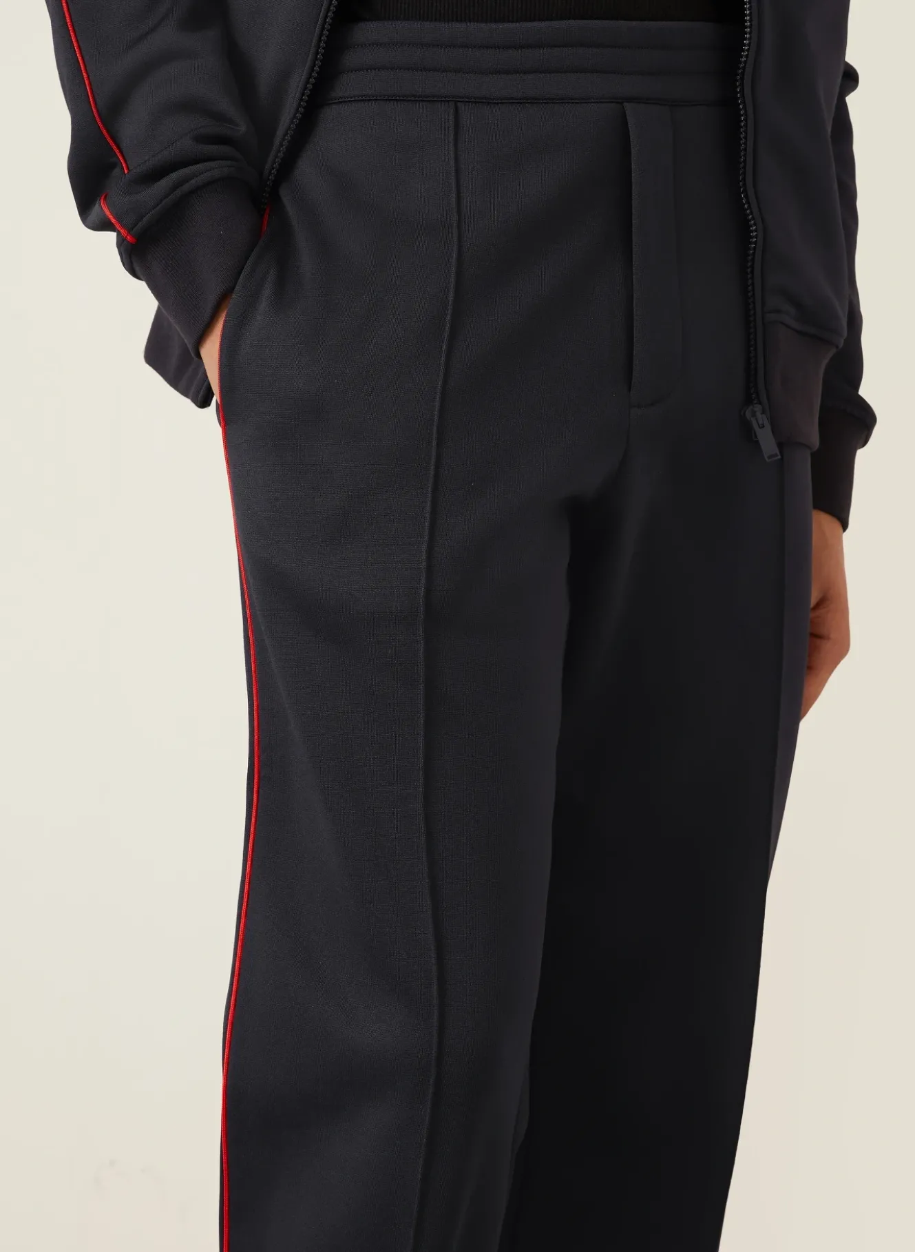 Track Pants mit Galonstreifen