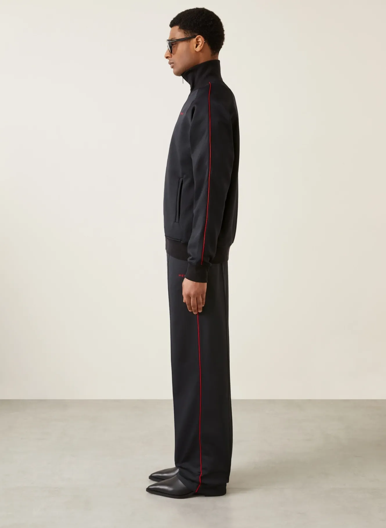 Track Pants mit Galonstreifen