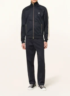 Trainingsjacke mit Galonstreifen