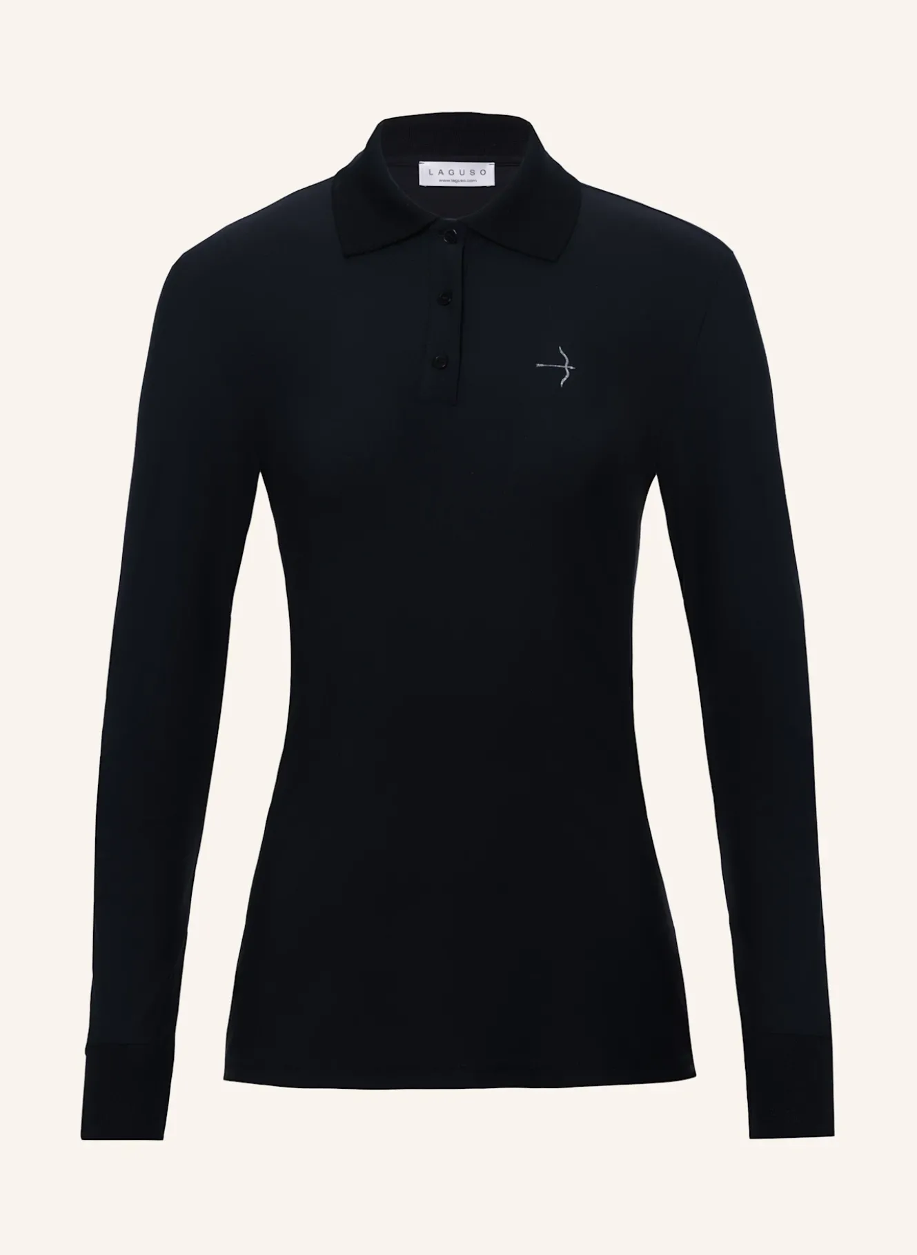 Trainingsshirt TRACY POLO BLACK