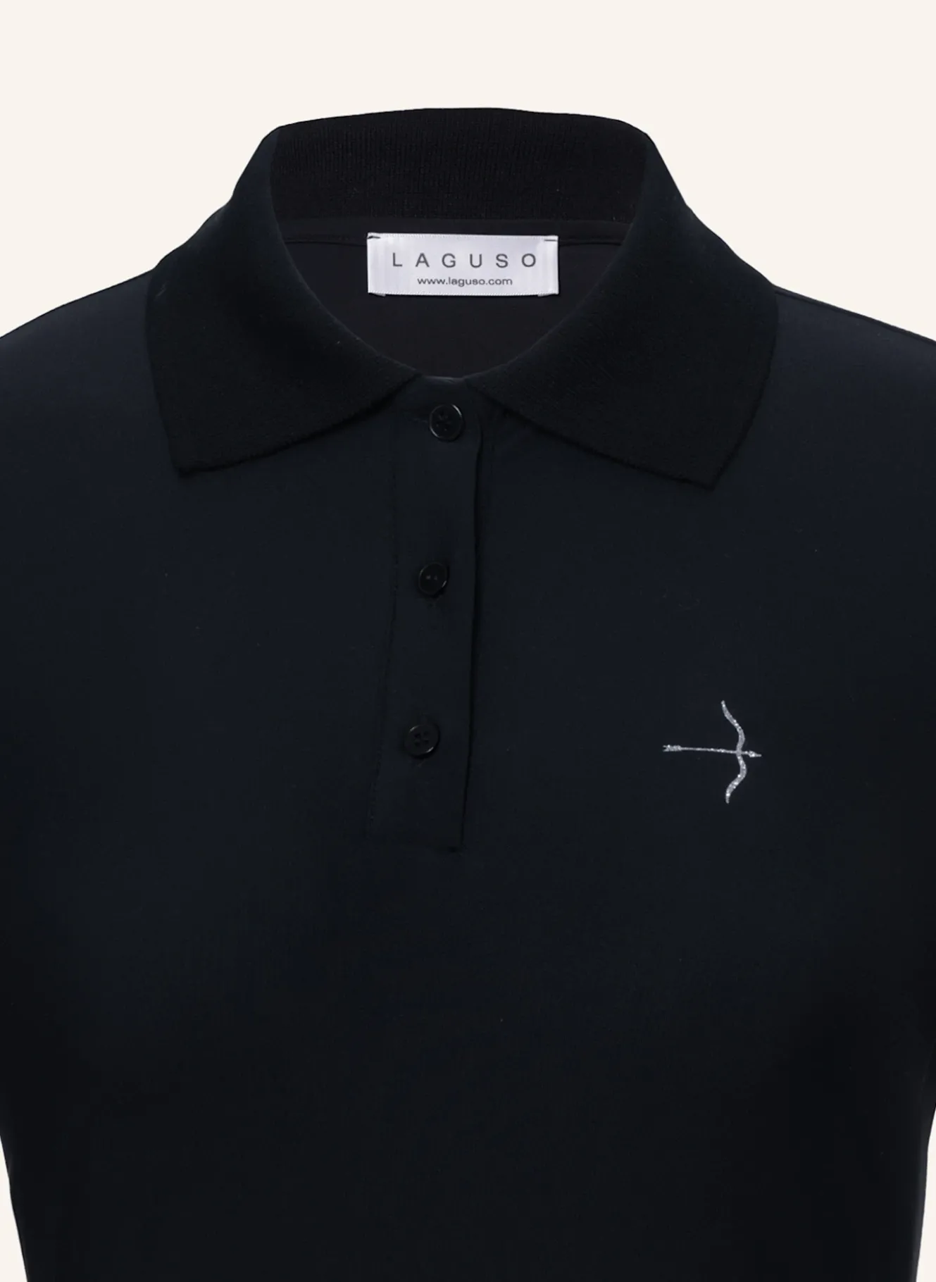 Trainingsshirt TRACY POLO BLACK