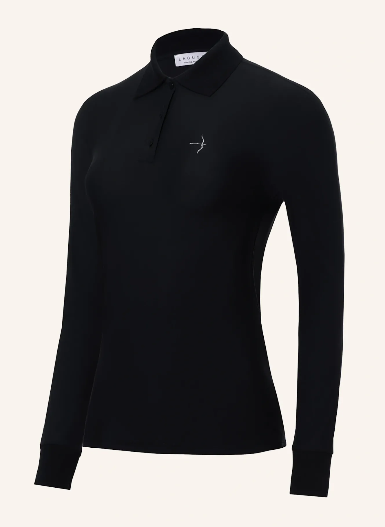 Trainingsshirt TRACY POLO BLACK