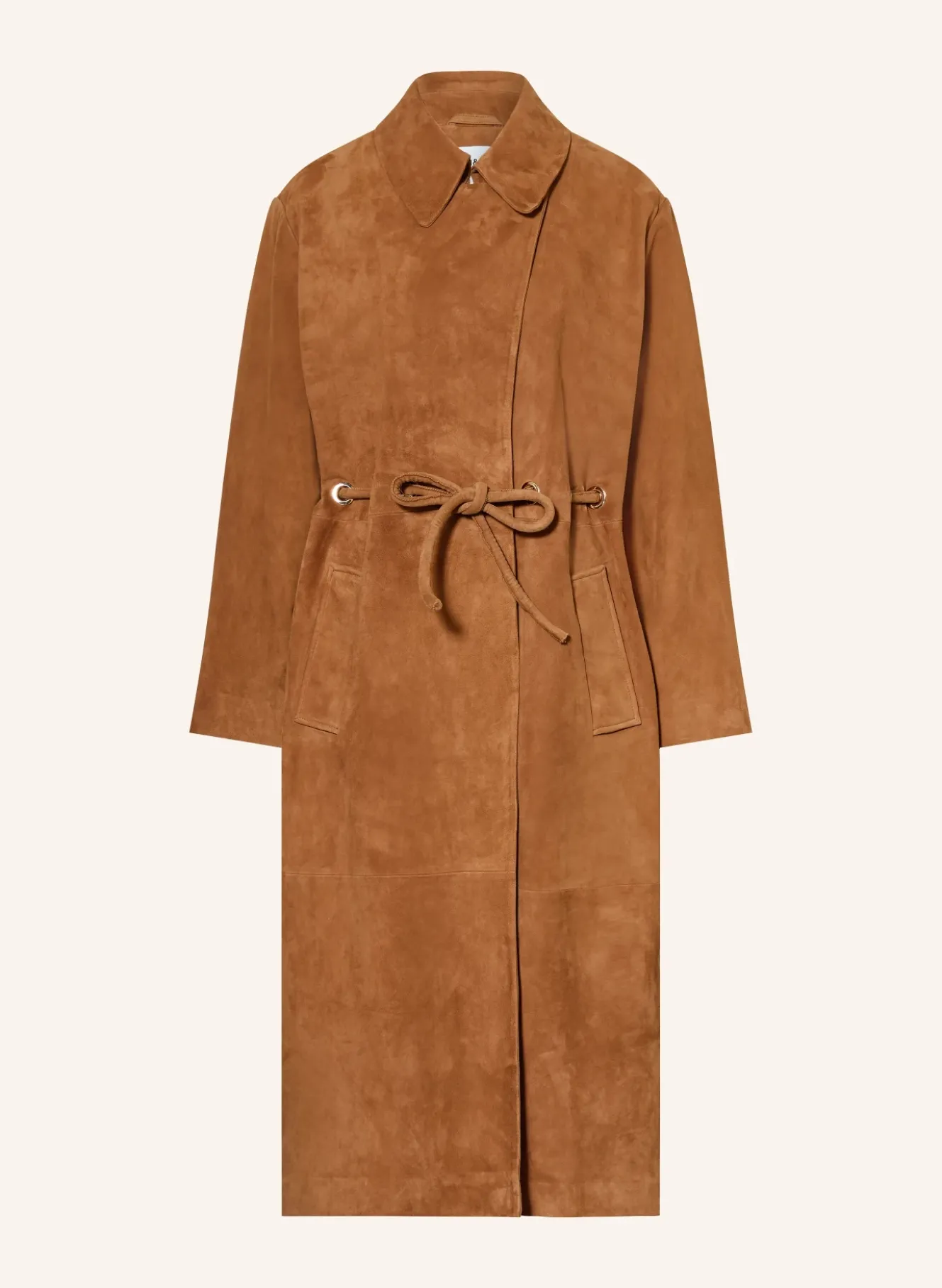 Trenchcoat MATTE in Lederoptik
