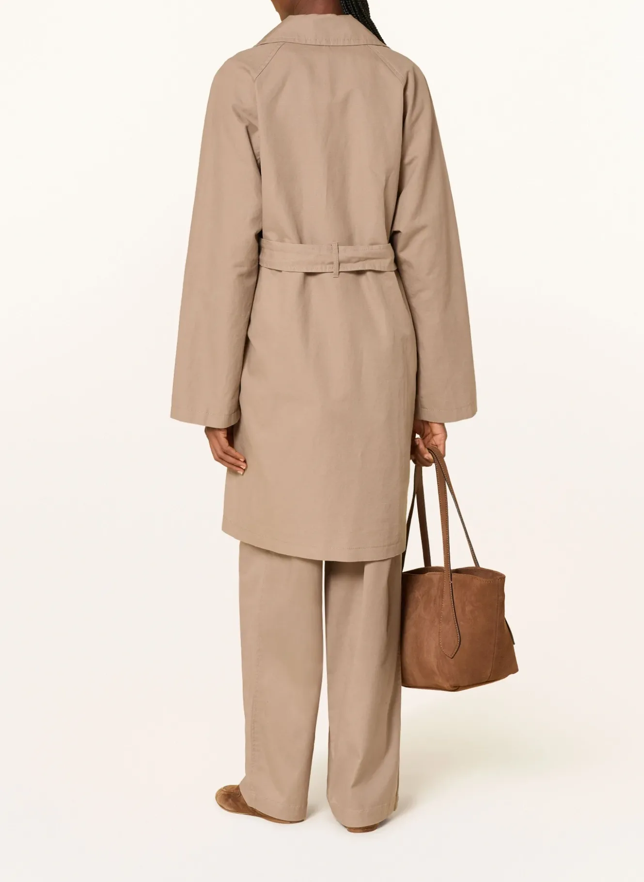 Trenchcoat mit Leinen
