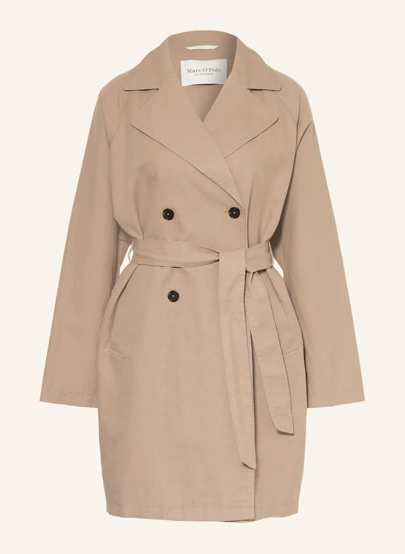 Trenchcoat mit Leinen