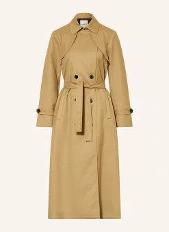 Trenchcoat mit Plissees