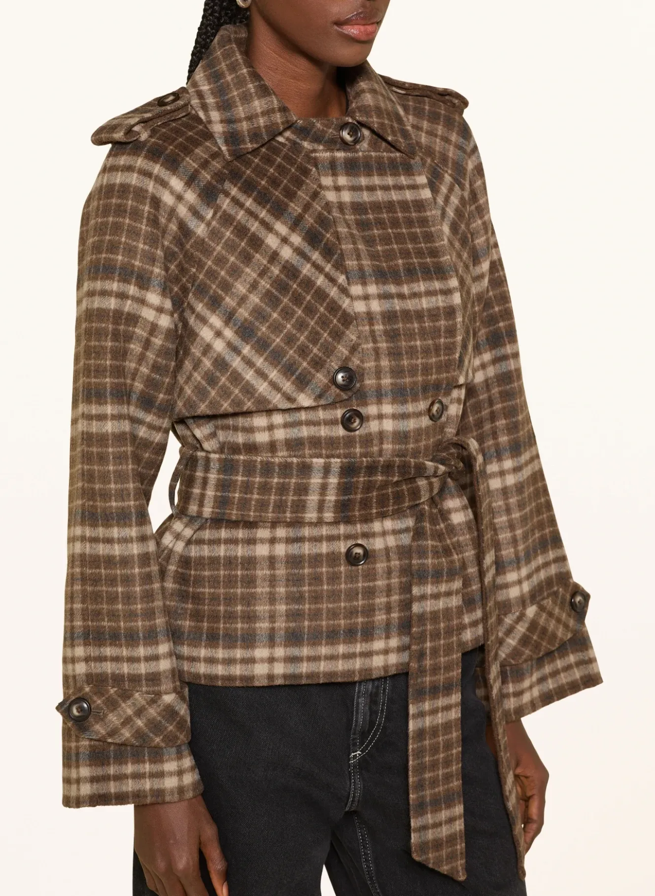 Trench-Jacke