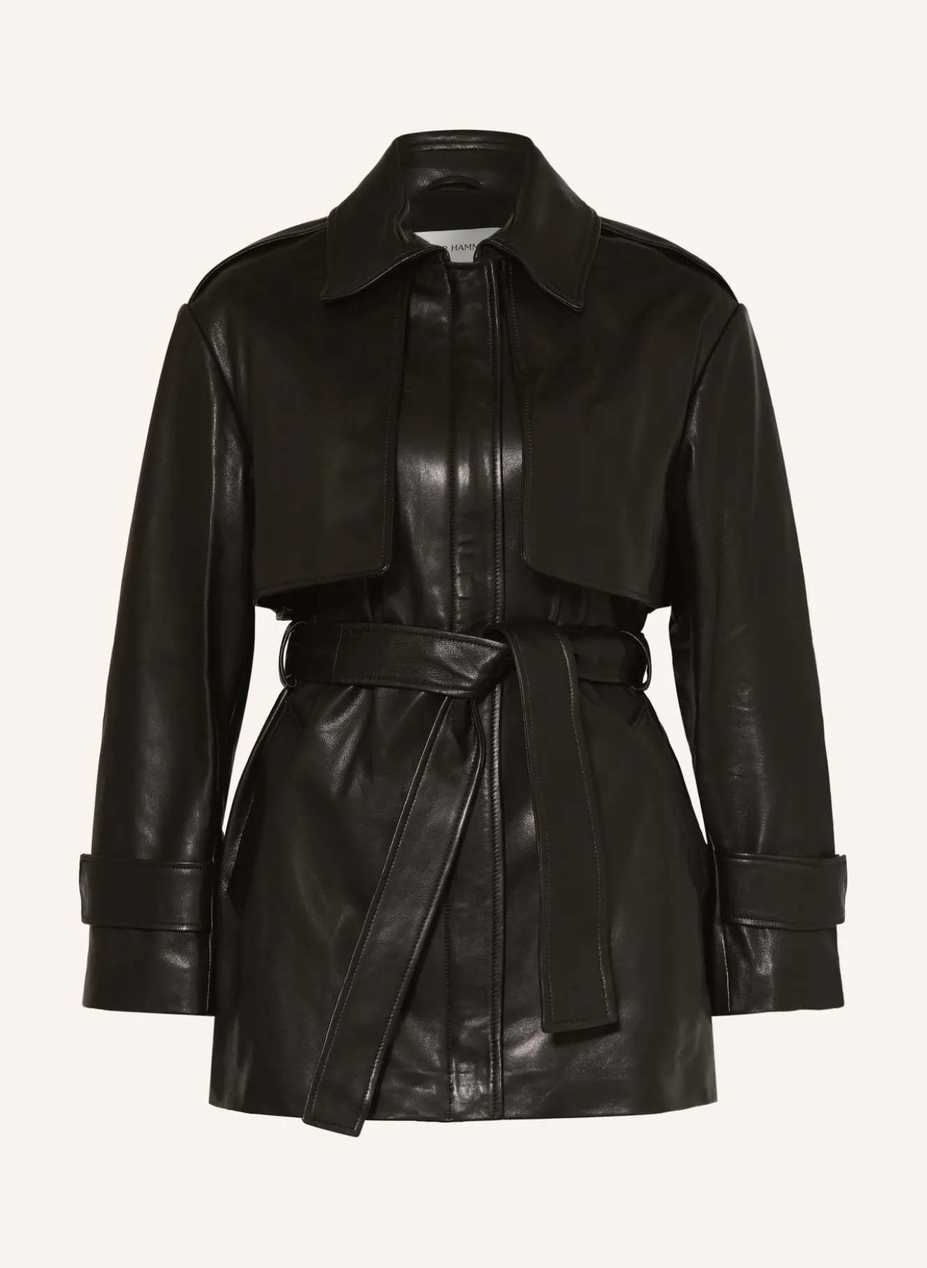 Trench-Jacke PRIYA aus Leder